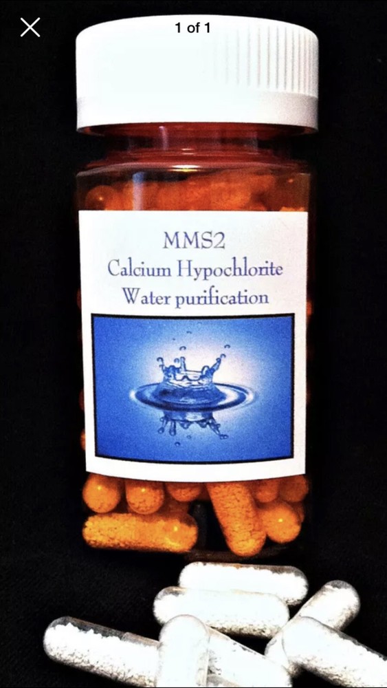 Calcium hypochlorite Water Purification capsules, 60 count￼