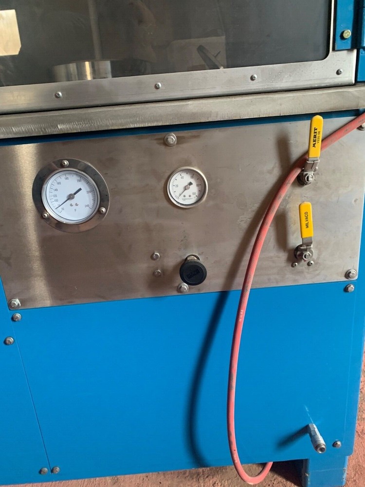 gearbox oil flow test stand