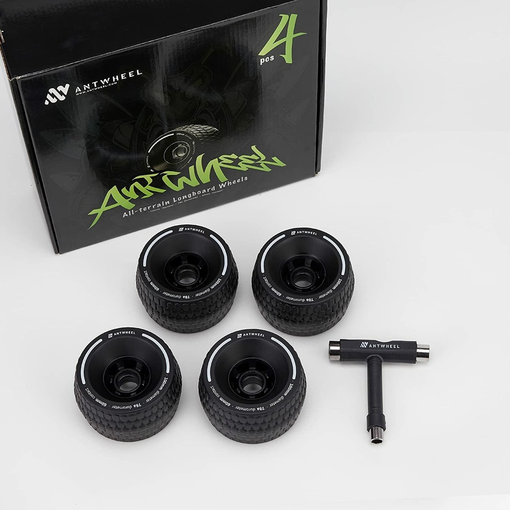 All-Terrain Longboard 100mm 78A Wheels high Rebound Urethane Wheels