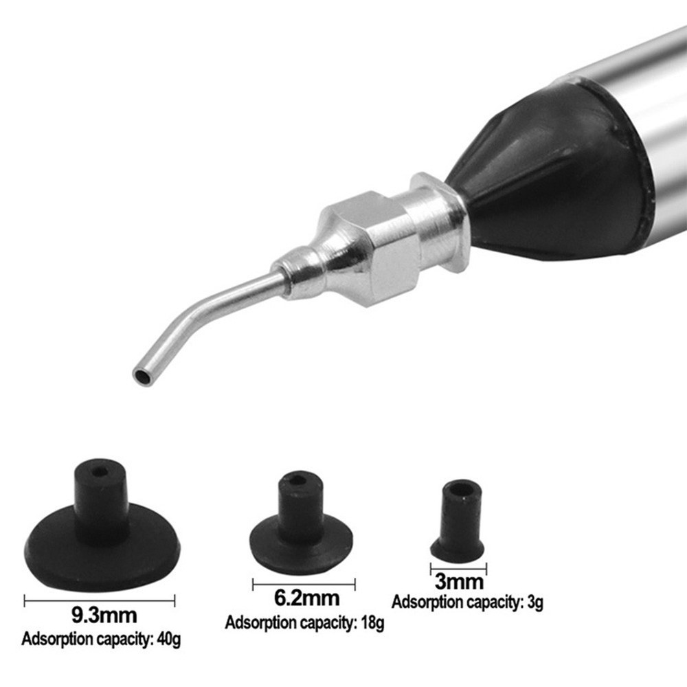 Multi size Tips Vacuum Suction Pen for Versatile Component Handling