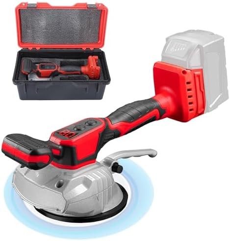 Tile Vibration Tool for Milwaukee 18V Battery with Digital Display