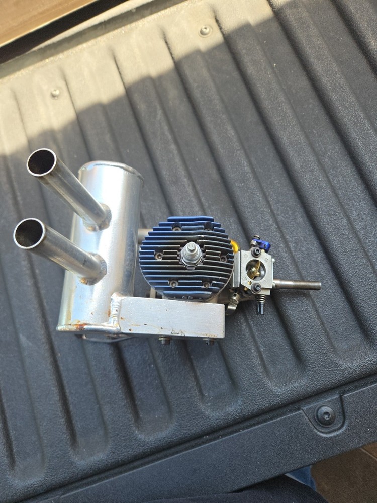 Evolution 33cc Gasoline Rc Airplane Engine With Pitts Muffler 33