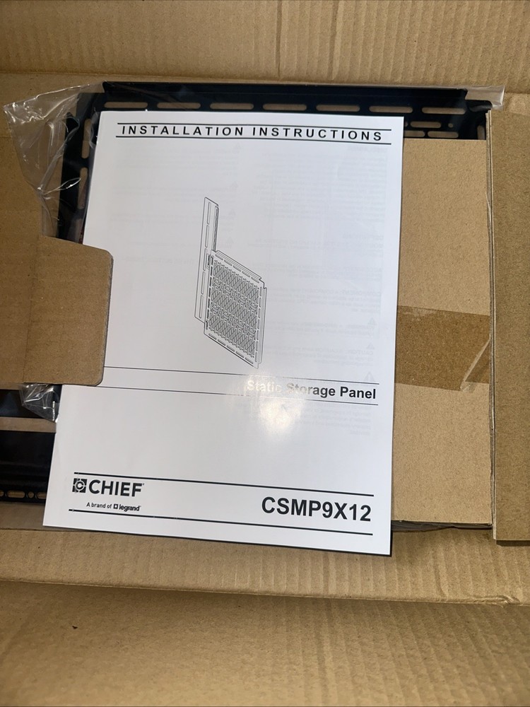 Chief Proximity Universal Component Storage Panel, CSMP9X12 NEW IN BOX