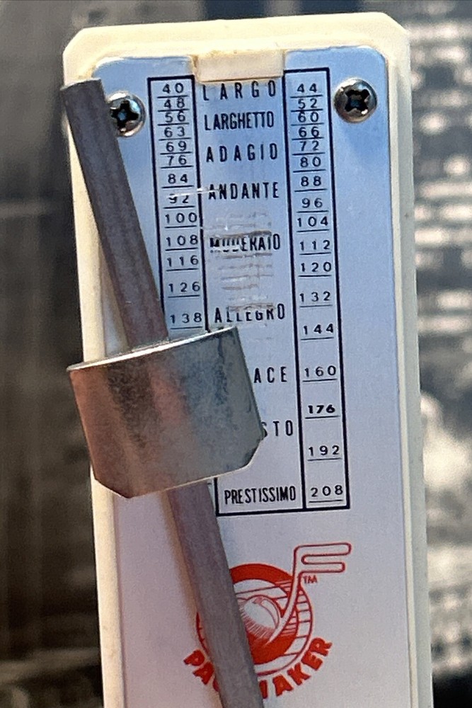 Pacemaker II Wind Up Vintage Metronome - Tested Works - Music - Thought