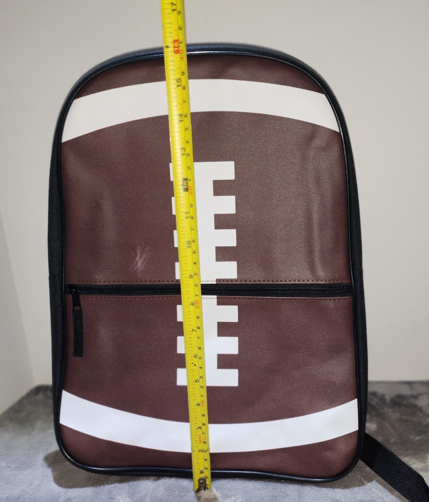 Metropack football-themed backpack