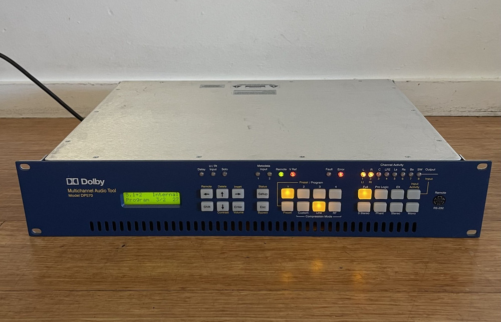Dolby DP570 Multichannel Audio Tool (Rack Mount)