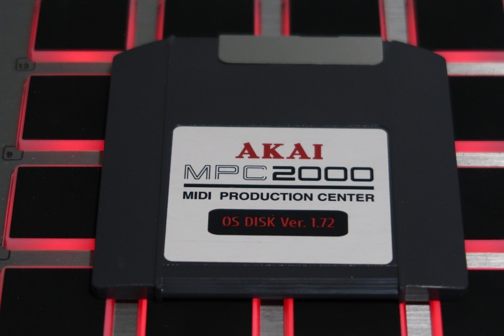 Akai MPC 2000 OS Ver. 1.72 ZIP 100MB Disk