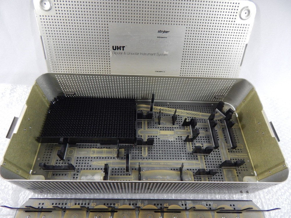 STRYKER ORTHO UHT BIPOLAR & UNIPOLAR INSTRUMENT SYSTEM CASE 1150-2000A