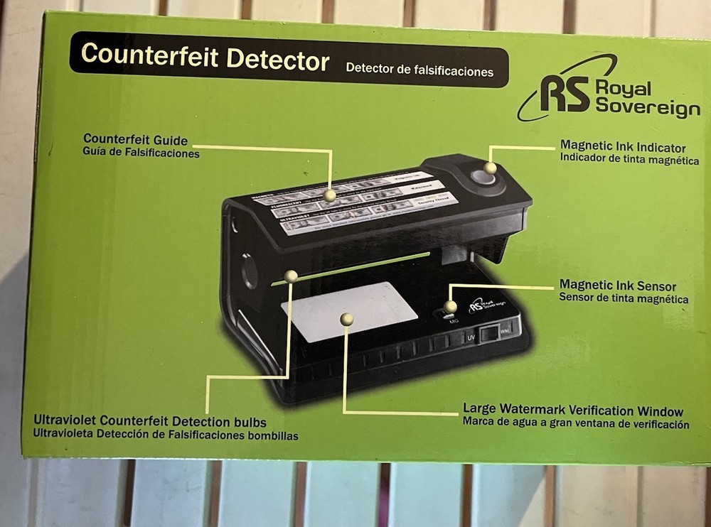 Royal Sovereign Counterfeit Detector