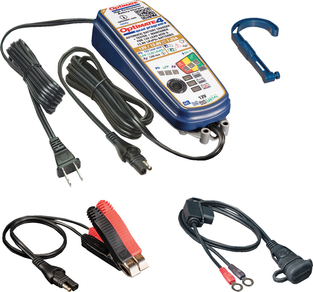 TECMATE Battery For Charger/Maintainer - Quad Programer TM631
