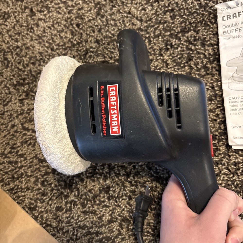 6in. car buffer polisher **WORKS!**
