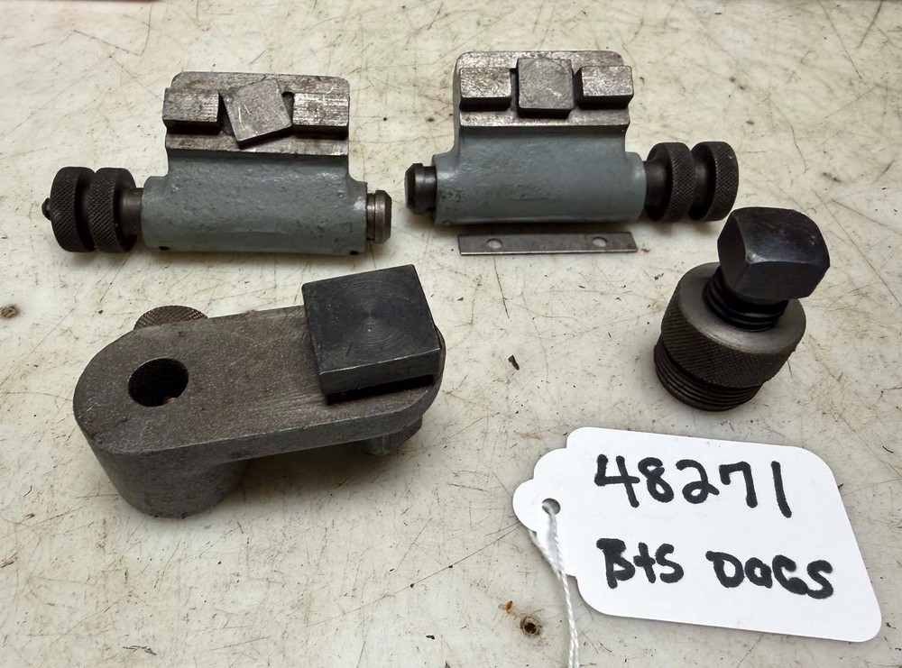 Brown & Sharpe table dogs,( Inv. 48271)