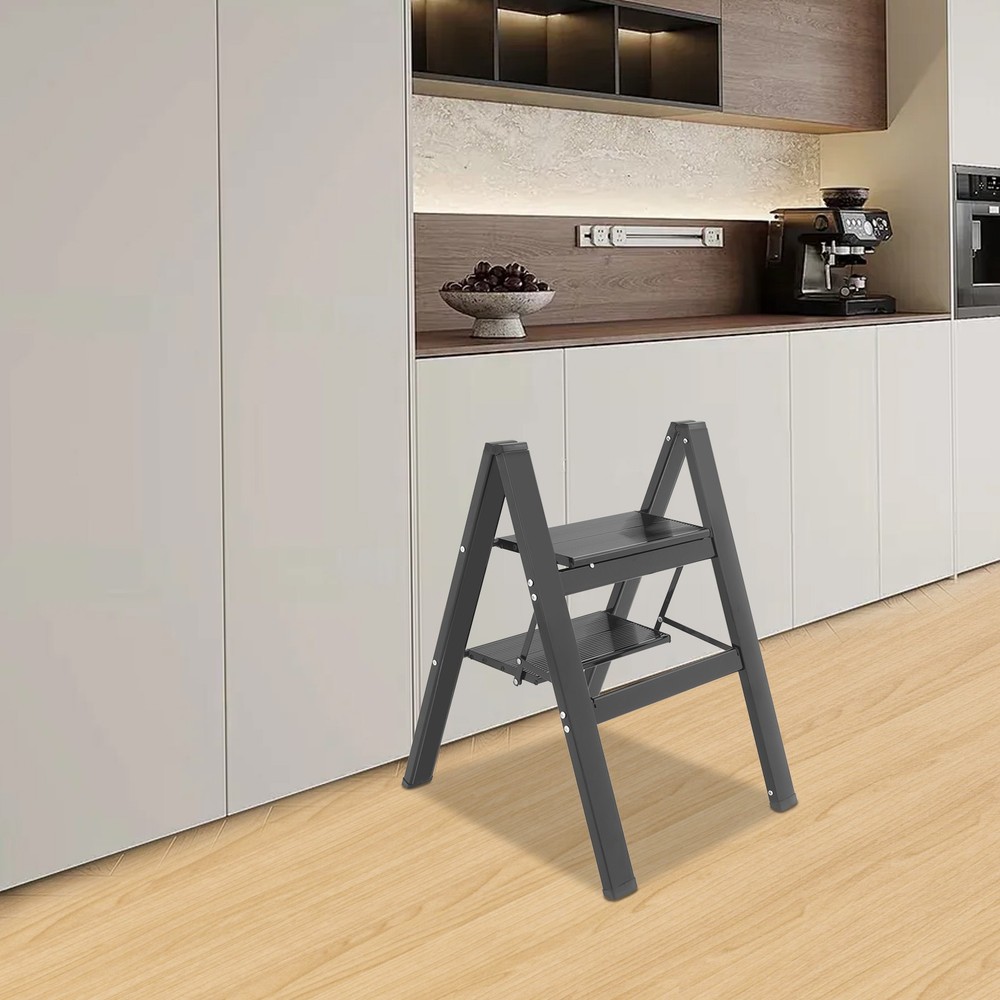 For Office Home Kitchen Folding Step Stool Portable Folding Step Stool Multi-Use