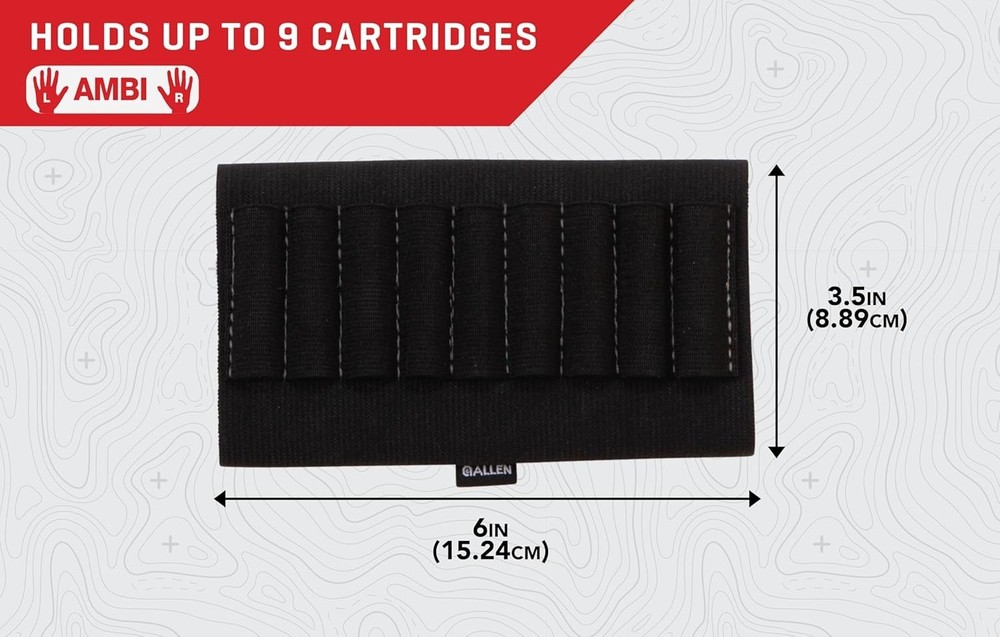 Elastic Buttstock Shell Holder