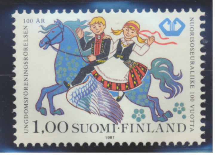 Finland Stamp Scott #658, Mint Hinged