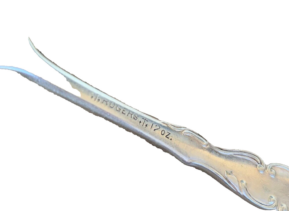 4 Dinner Fork Cromwell 1892 International Silver Silverplate Rogers 12 oz Scroll