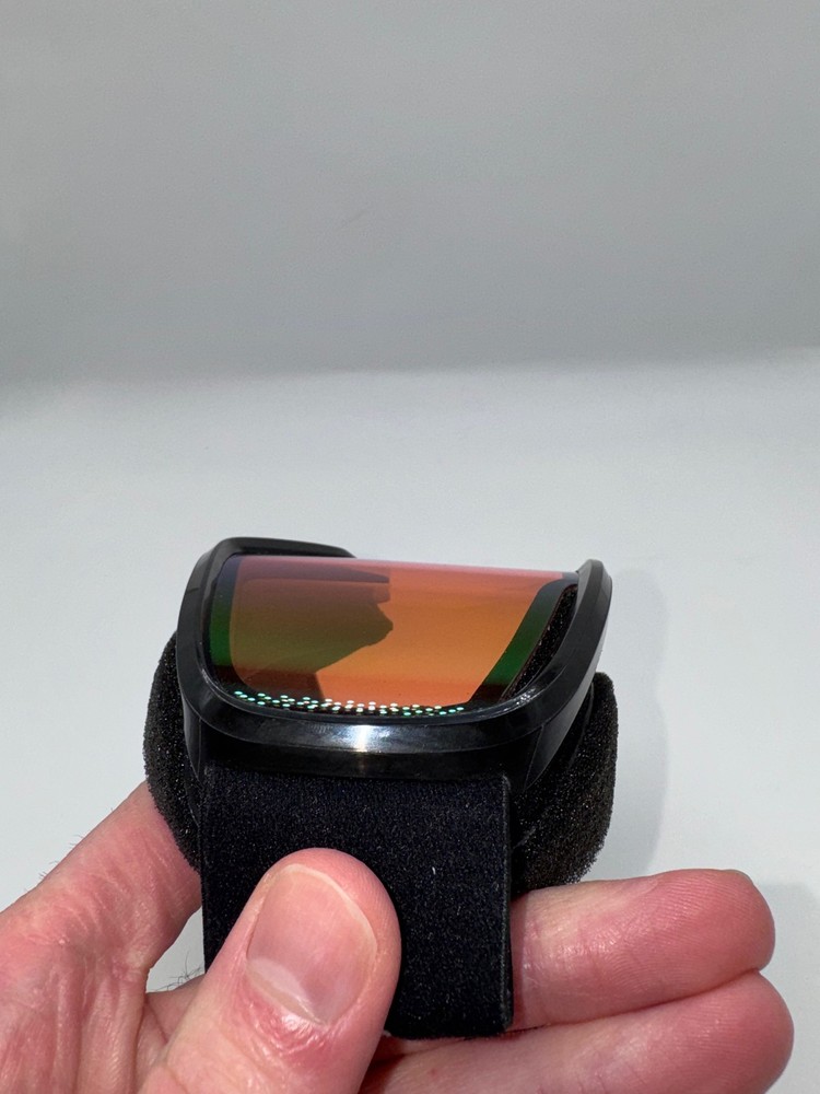 Smith Vogue Black with Blue Sensor Mirror Lens Size M