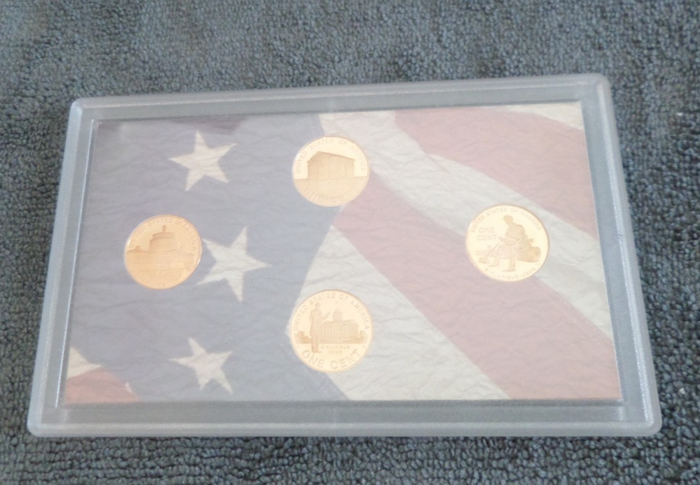 2009 S Lincoln Bicentennial One Cent Proof Set US Mint