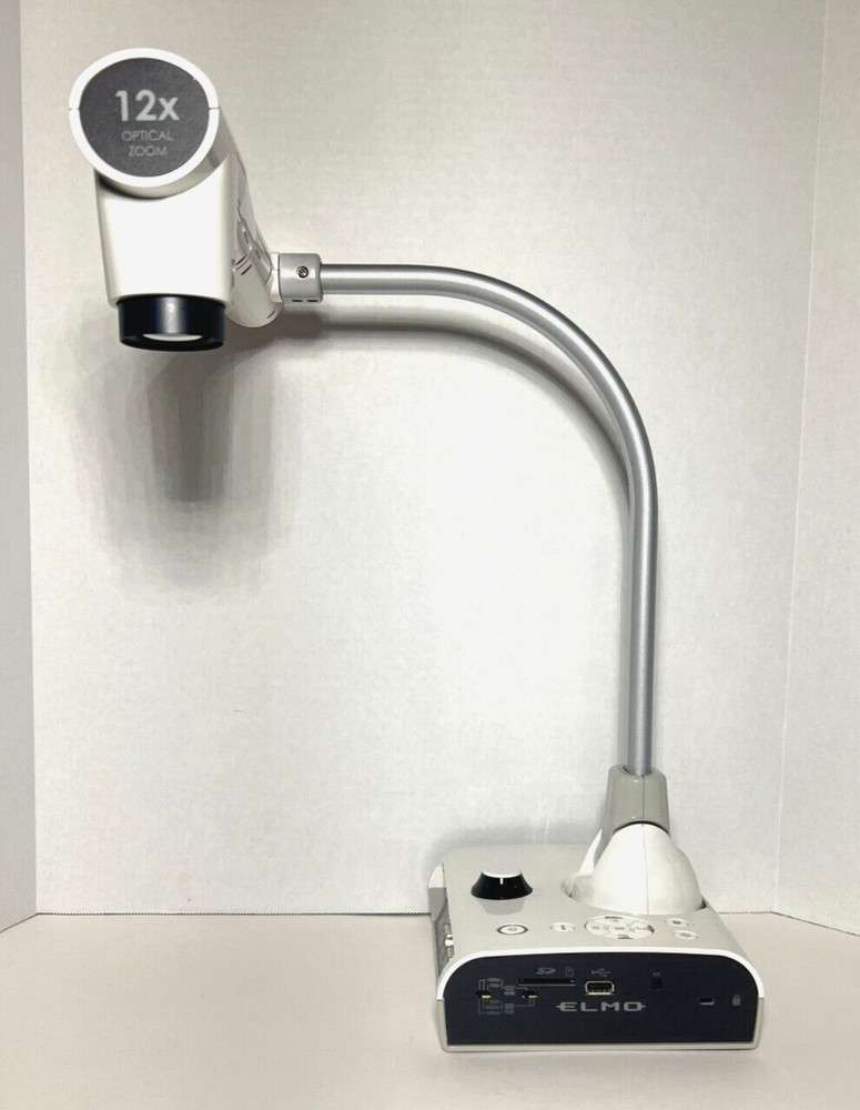 Elmo TT-12id Digital Interactive Document Visual Presenter Camera w/Accessories