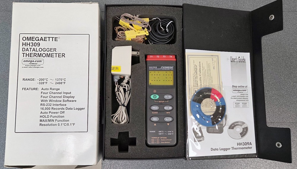Omega HH309 / 309A Datalogger Thermometer