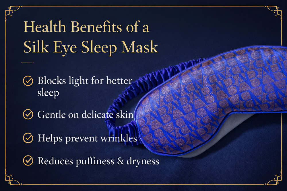 Augustinus Bader Silk Eye Sleep Mask NWT