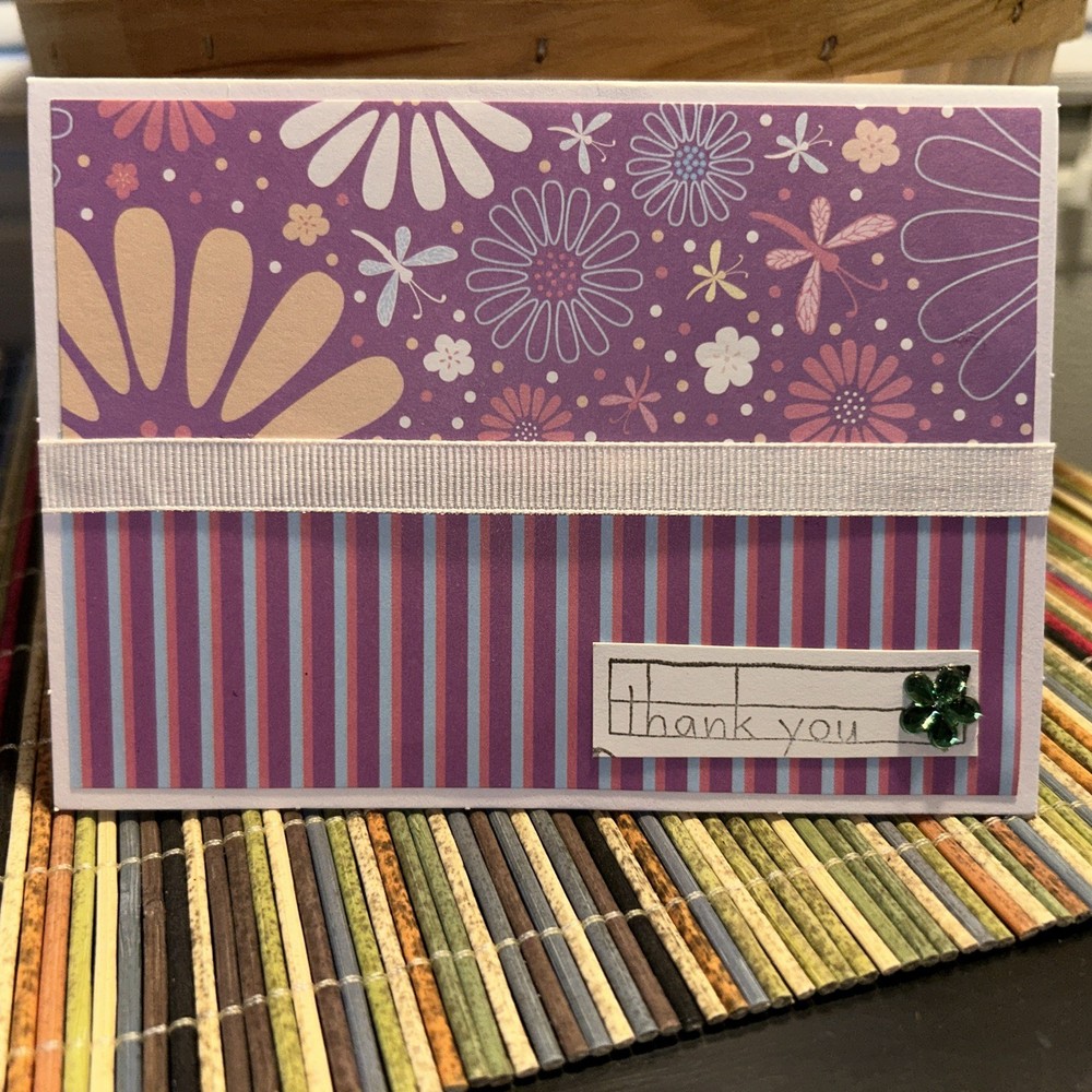 Handmade Thank You Card