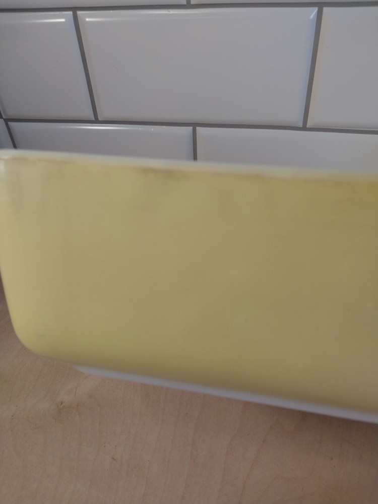 Vintage Pyrex ~Yellow Rectangle Casserole Baking Dish # 503-B