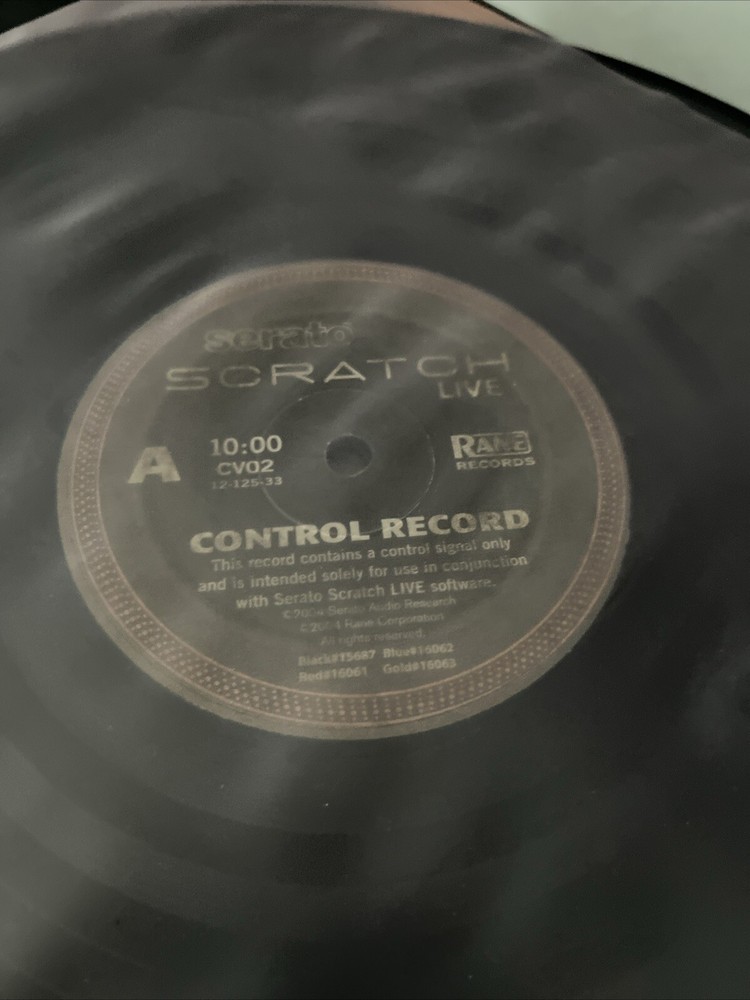 Scratch Clear And Black Mix Vinyl