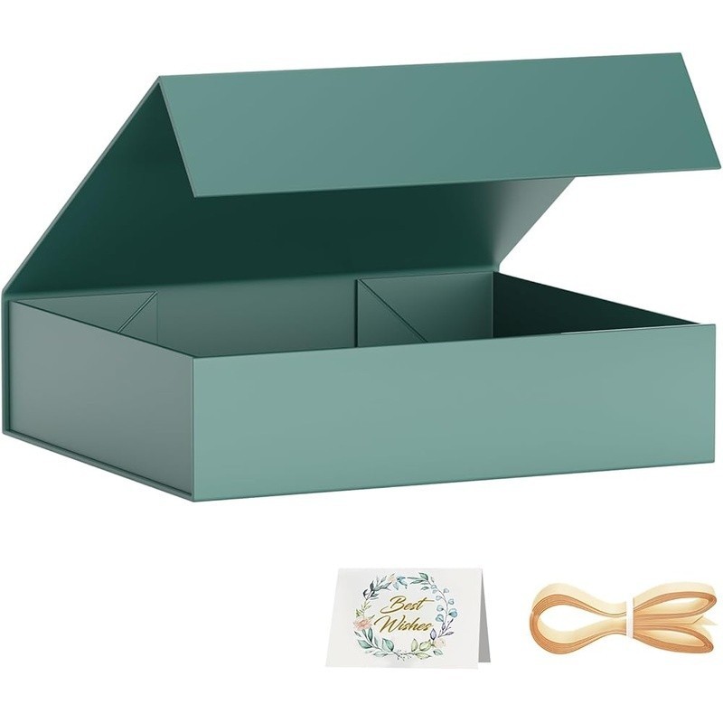 Durable Gift Boxes W/ Lids Magnetic Closure Perfect All Occasions Gift Wrapping