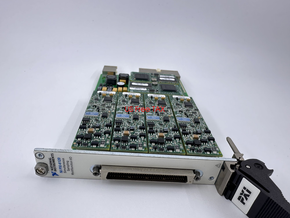 Used National Instruments NI PXI-6120 DAQ Card 16-bit Simultaneous Analog Input