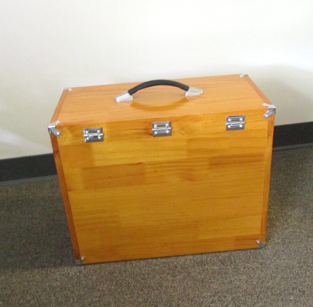 Wooden Mineral Storage Chest