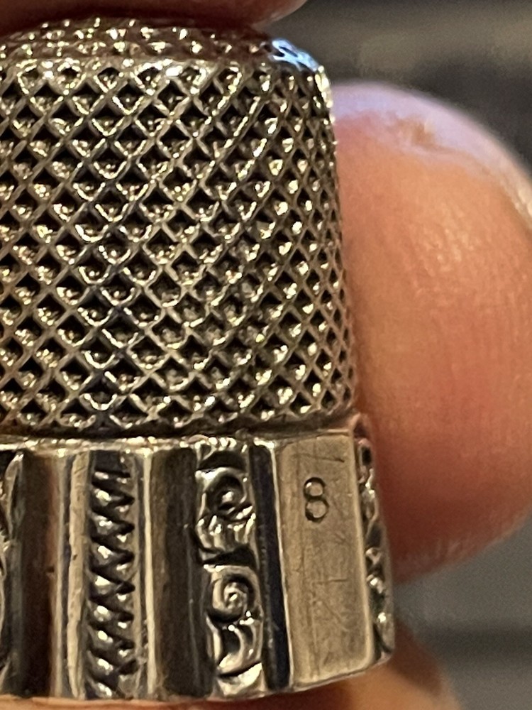 (36) Sterling Silver Sewing Thimble
