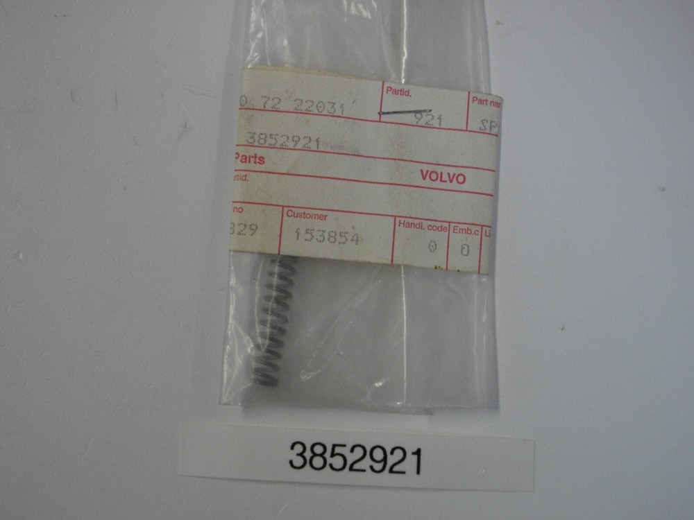 Volvo Penta 3852921 Spring OEM
