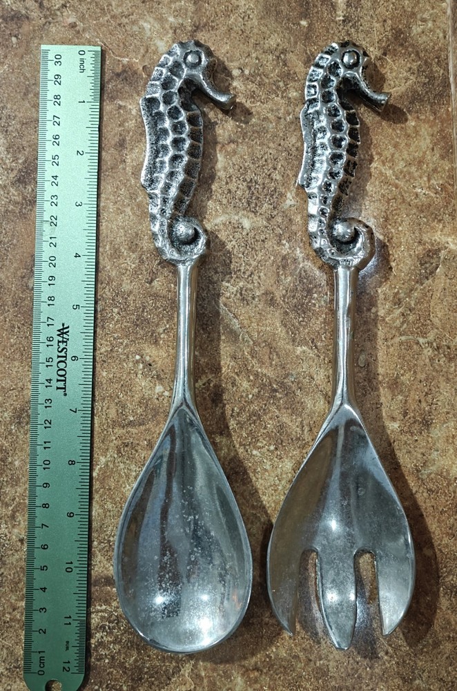 Serving utensils - 4 sets, aluminum