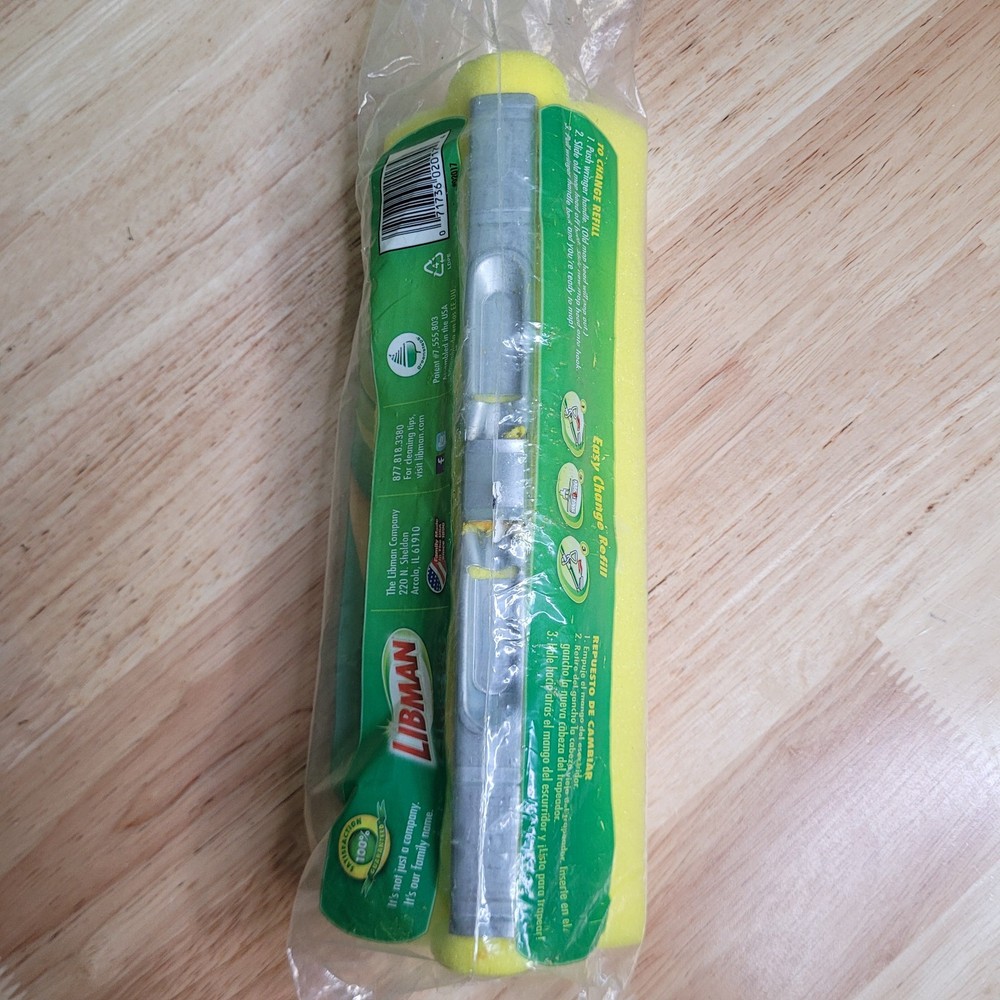 Libman Easy Roller Mop Refill Head Super Absorbent Tear Resistant #02017