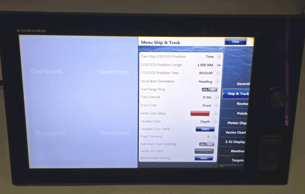 Furuno TZT14 Multi Function Display 14" NAVNet TZ TOUCH Screen LCD Operable.