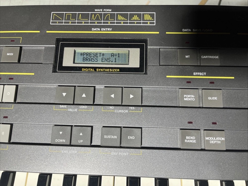 Casio CZ-5000 Keyboard Synthesizer, 61 Key