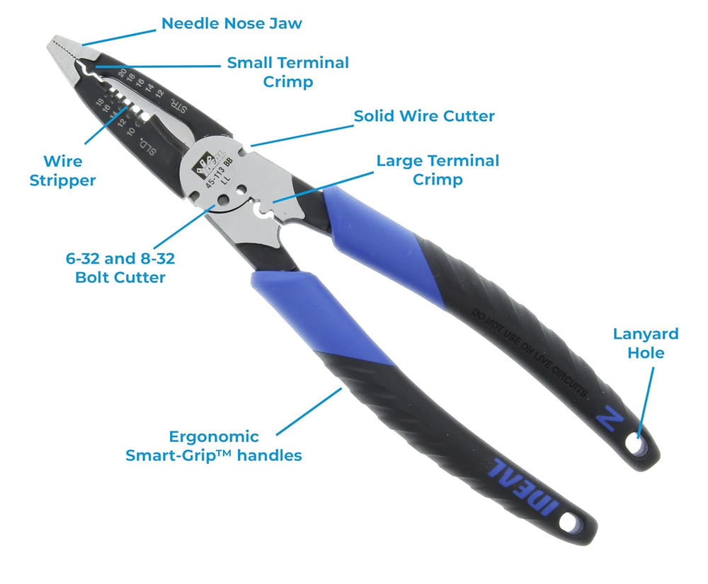 Ideal Electrical 45-113 Needle Nose Wire Stripper