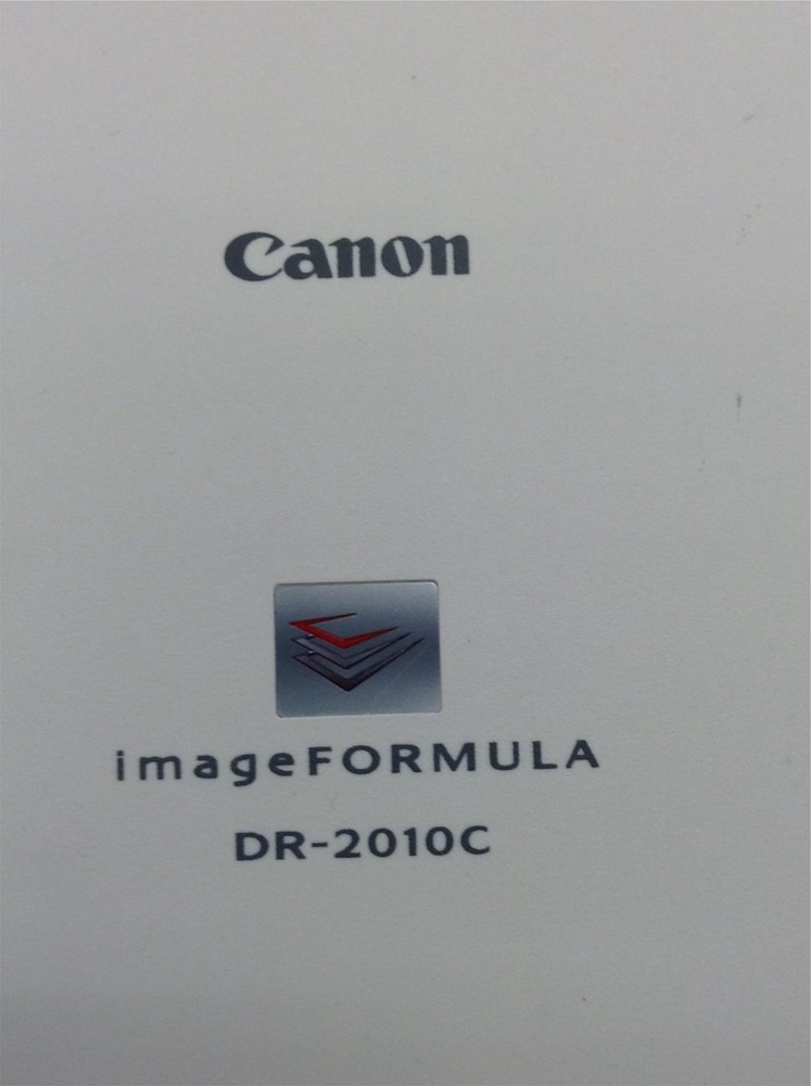 Canon imageFORMULA DR-2010C USB Document Scanner w/ ADF 450 Scan Count WORKING
