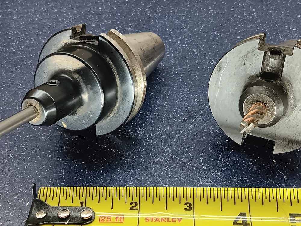 2pcs CAT40 5/16" 1/4" Solid End Mill Tool Holder CNC Tooling .3125 .25