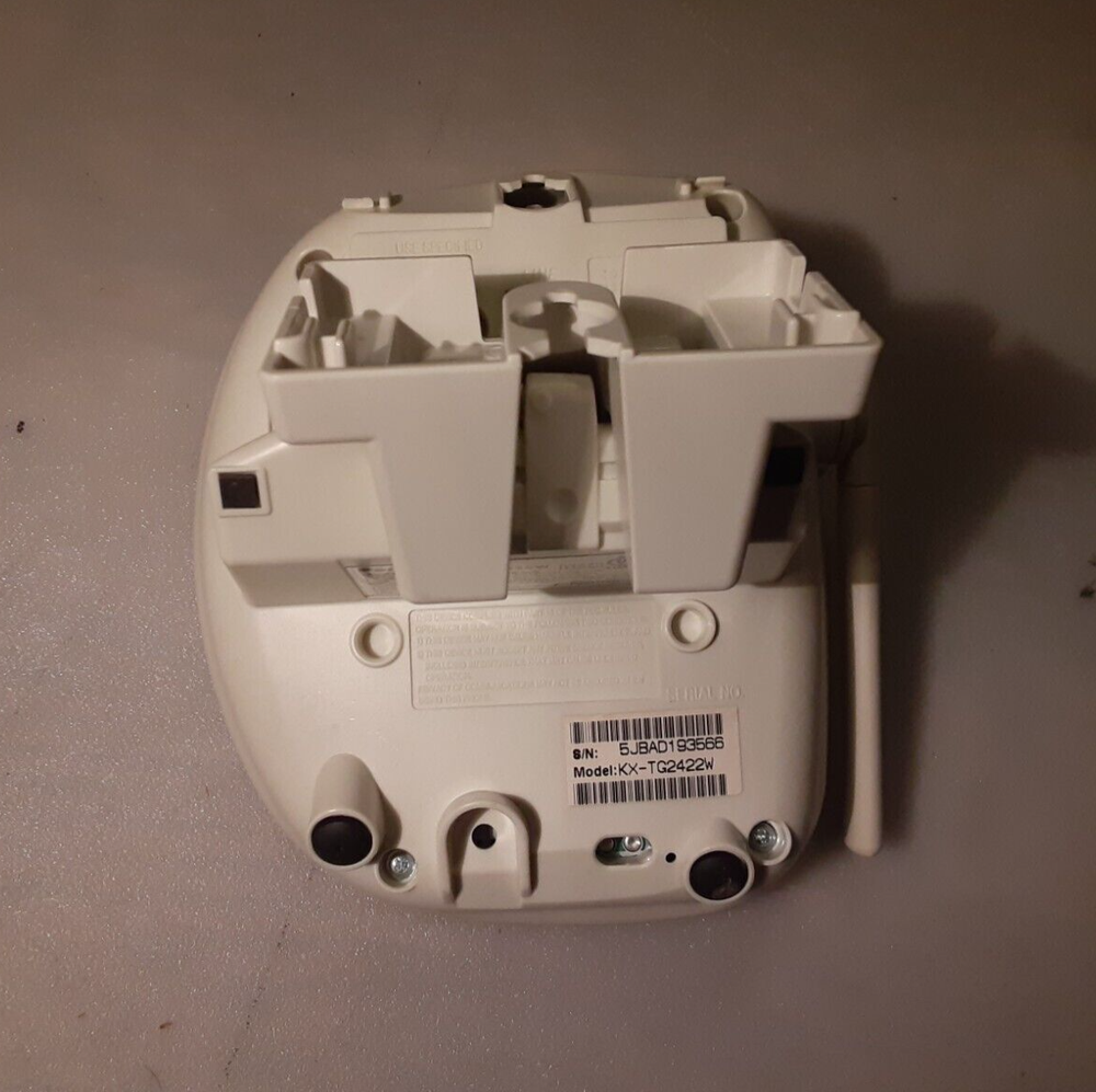 Panasonic KX-TG2422W Cordless Phone Base ONLY , WORKS