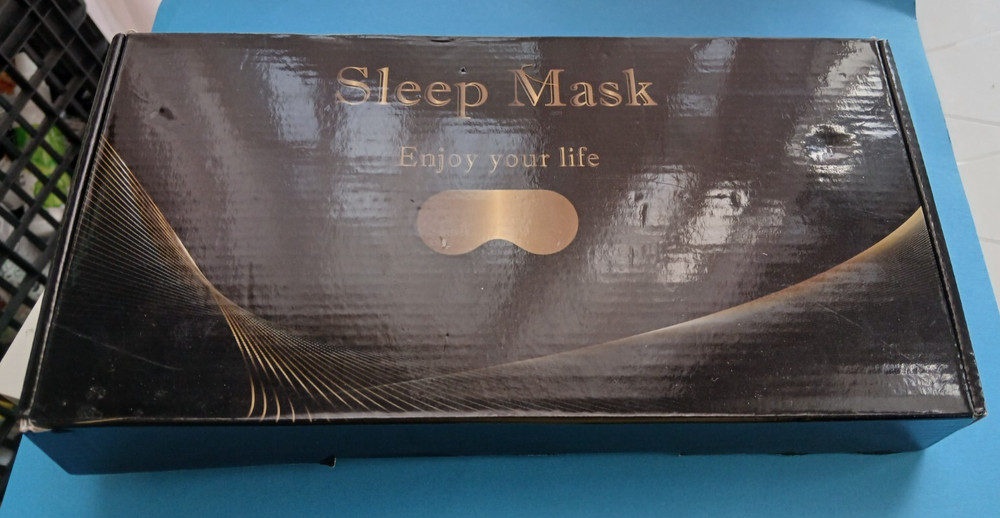 Mr Qui Sleep mask Bluetooth Black NIB