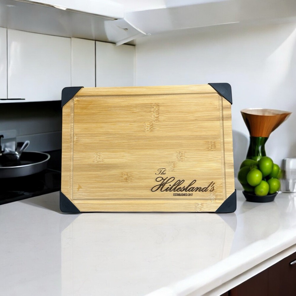 Personalized wood cutting board
