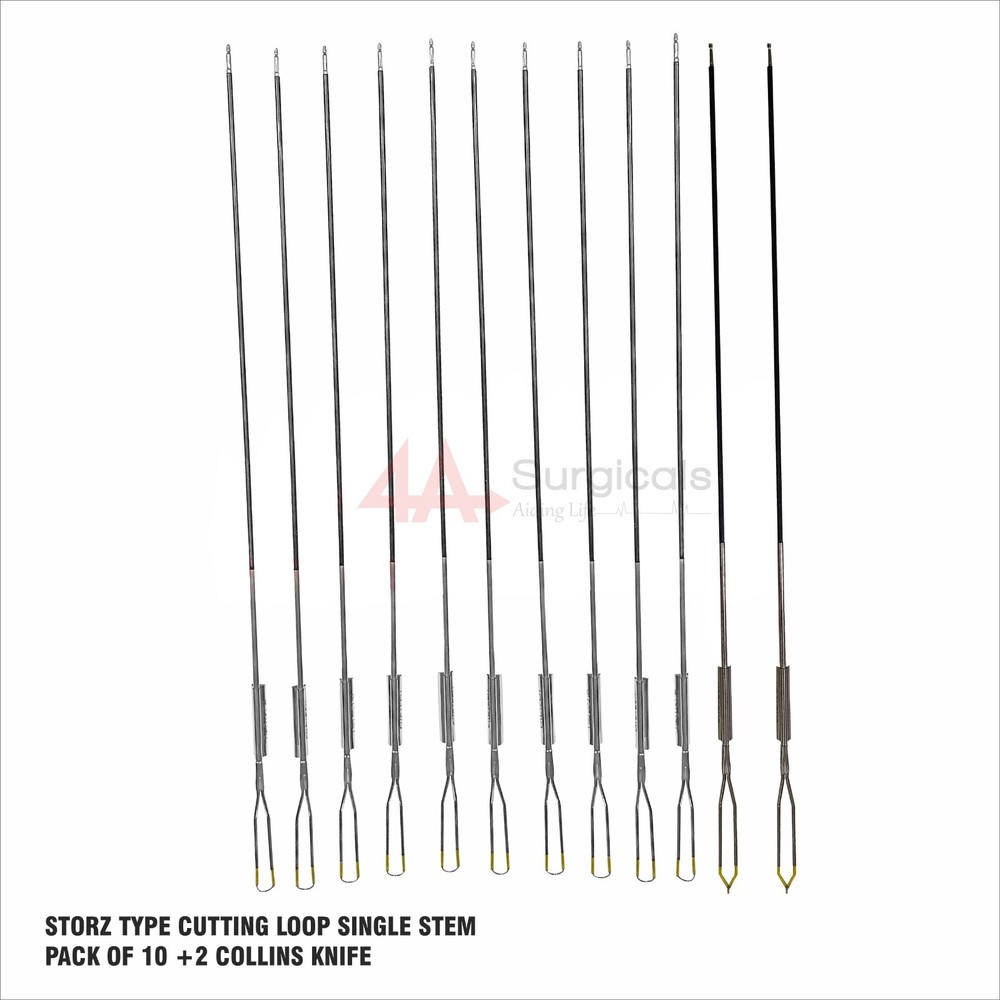 4A CUTTING LOOP SINGLE STEM PACK OF 10+2 COLLINS KNIFE