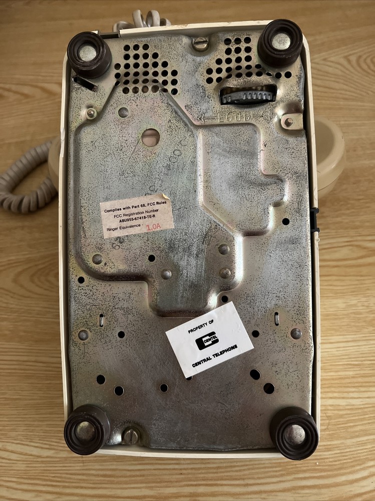 ITT Rotary Desk Telephone