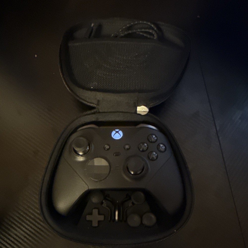 Xbox Elite Series 2 Bluetooth Controller Bundle w/ Case, Thumbsticks, D-pad