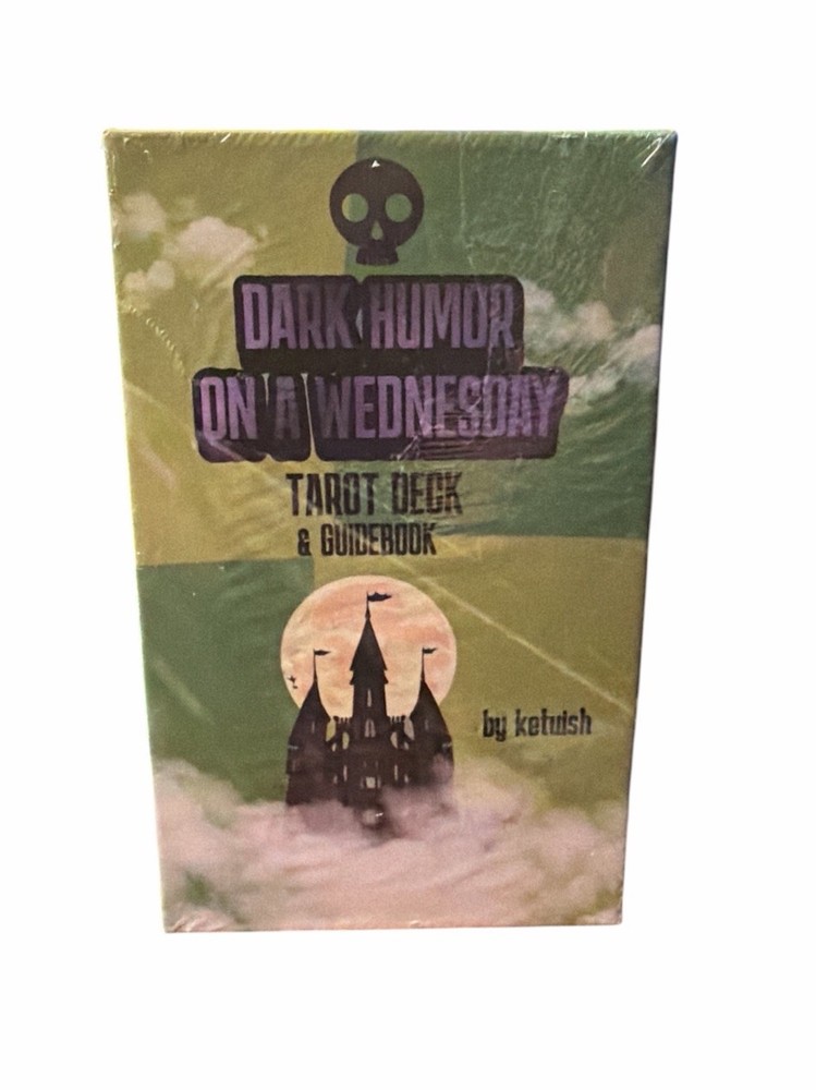 Dark Humor On A Wednesday Tarot Card Deck & Guidebook