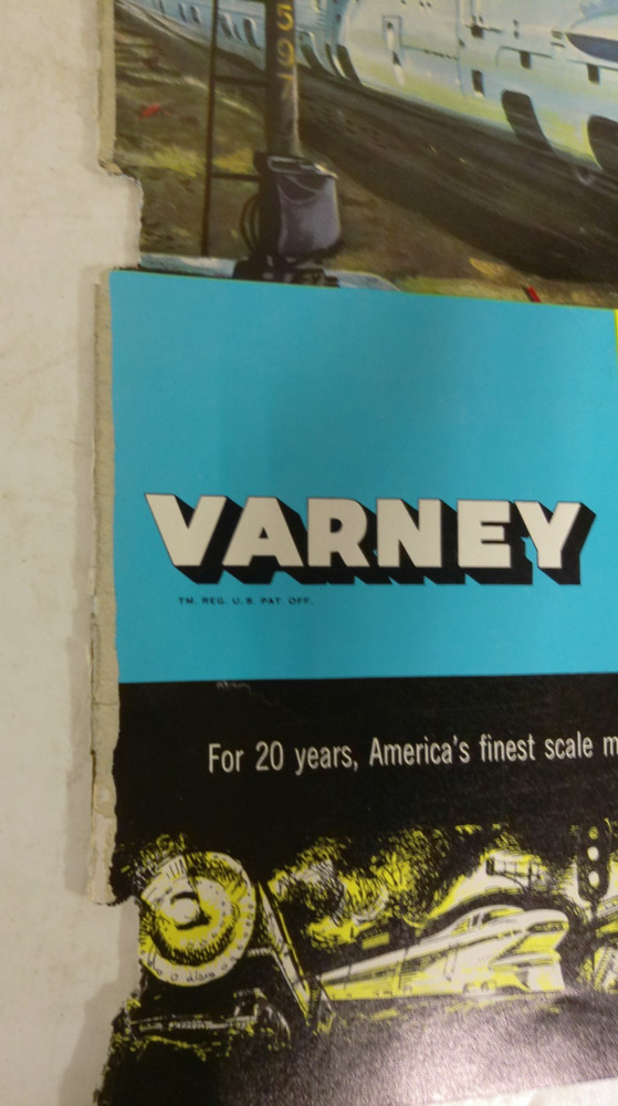Varney HO Trains 1956 Catalog