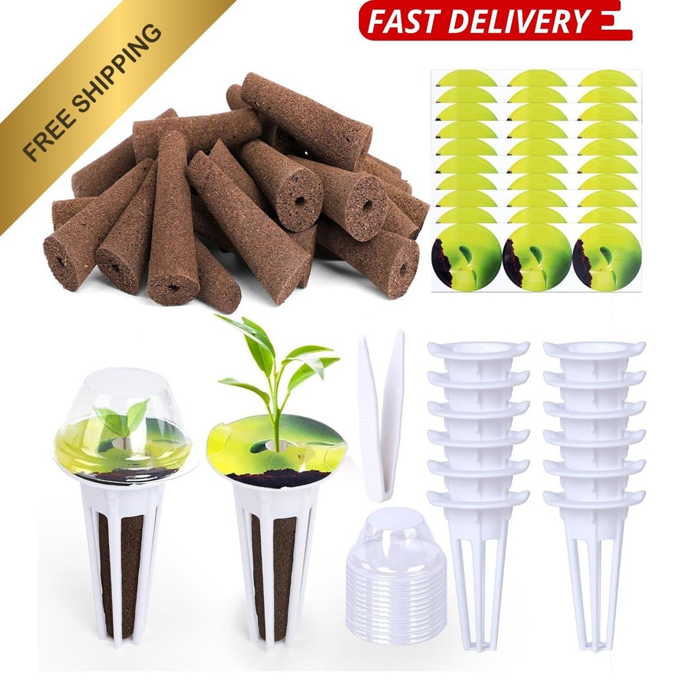 Hydroponic Seed Pod Kit for AeroGarden, 79-Piece Indoor Growing System Set