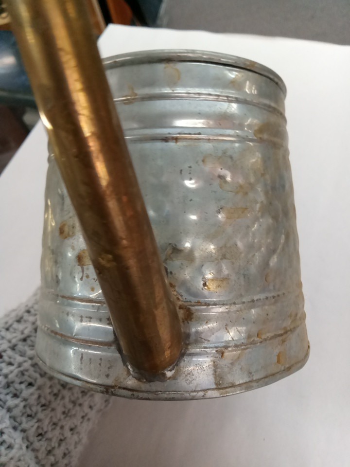 Vintage Rustic Metal Watering Can